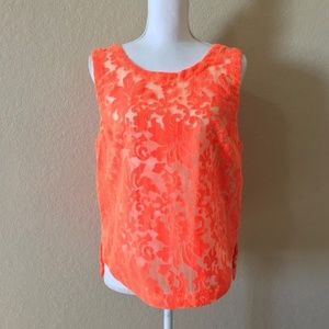 J.O.A Los Angeles Orange sleeveless